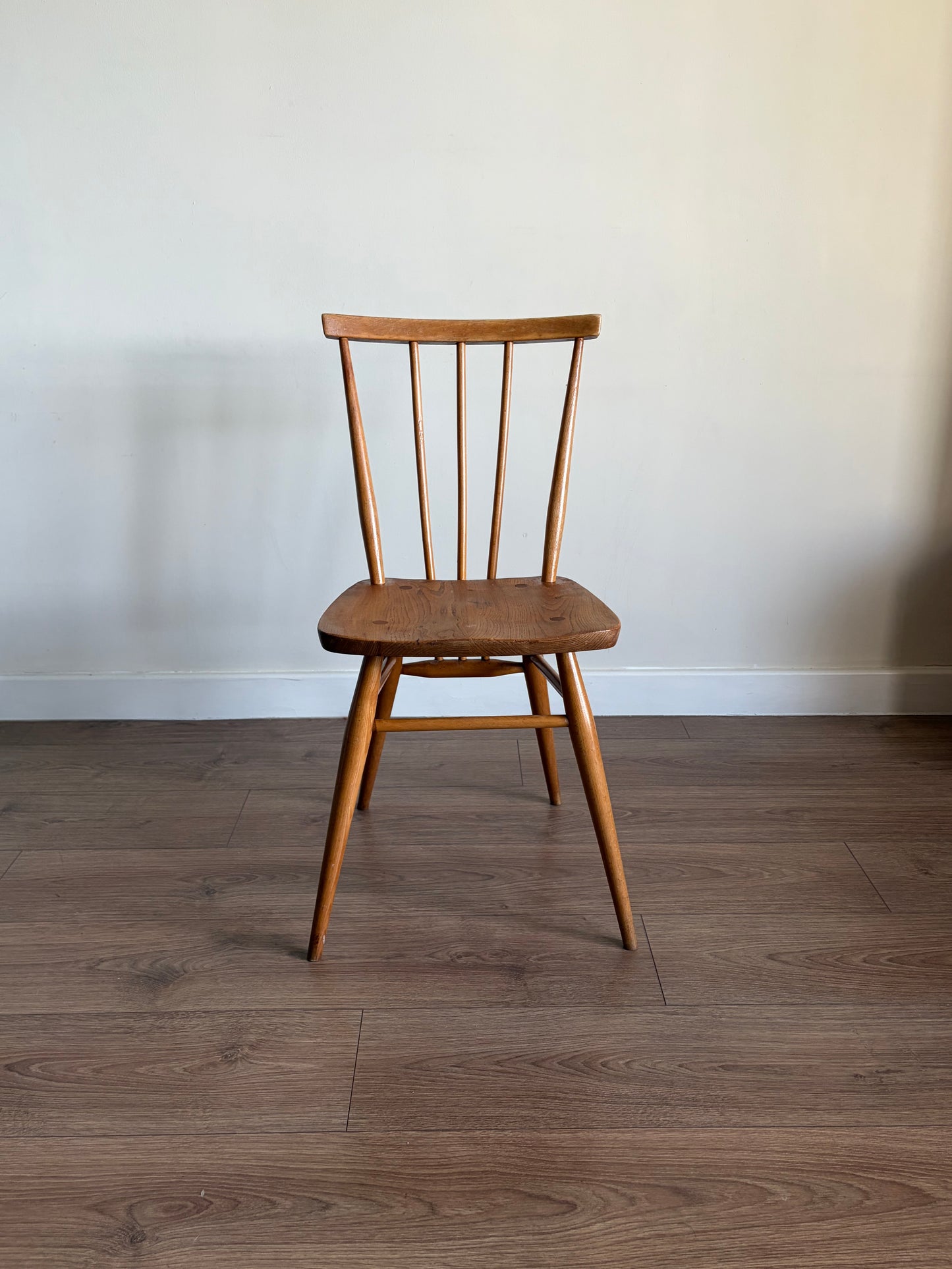 Four Ercol 391 Dining Chairs Mid-Century Modern Refurbished - Very Good Condition