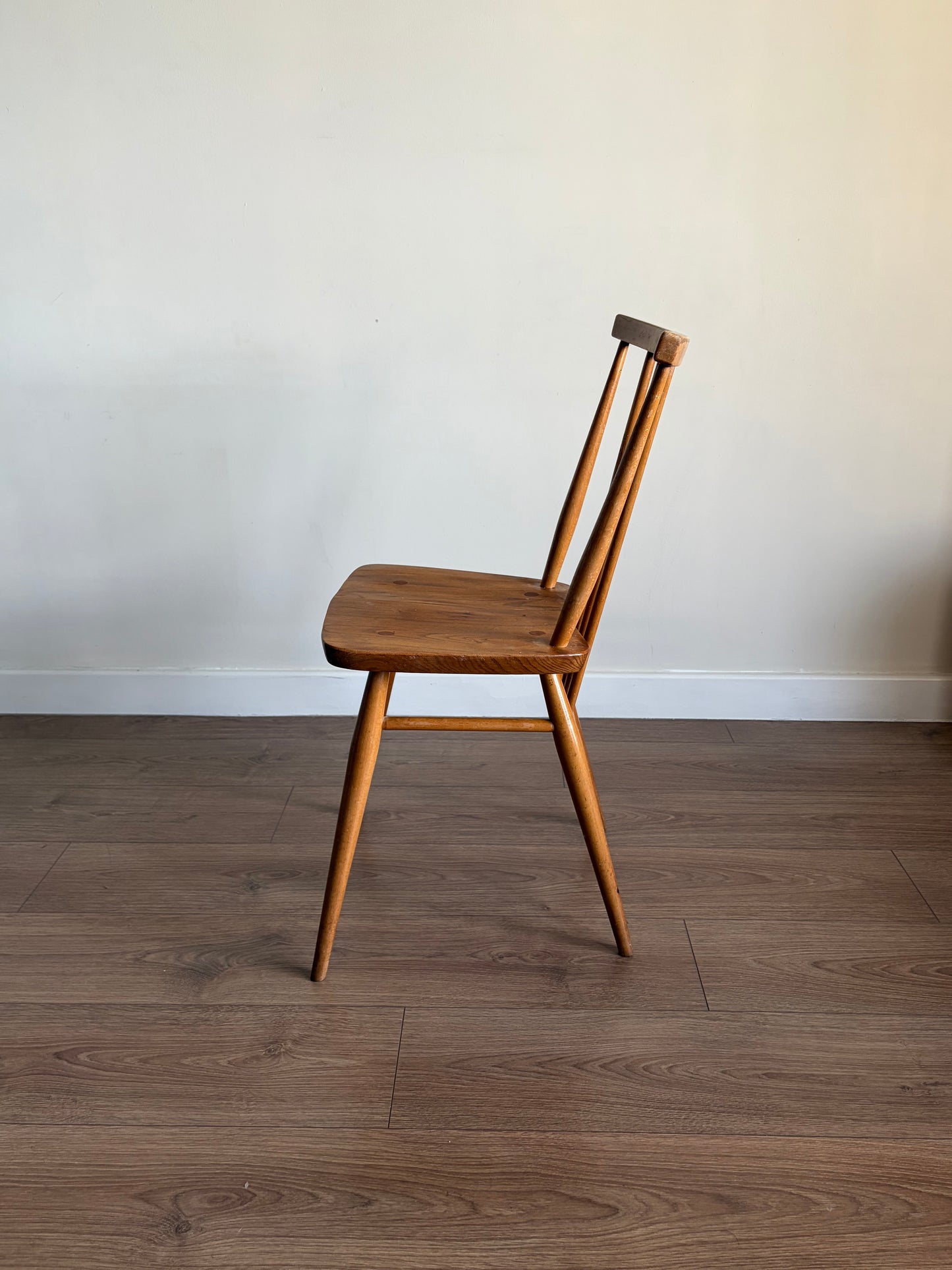 Four Ercol 391 Dining Chairs Mid-Century Modern Refurbished - Very Good Condition