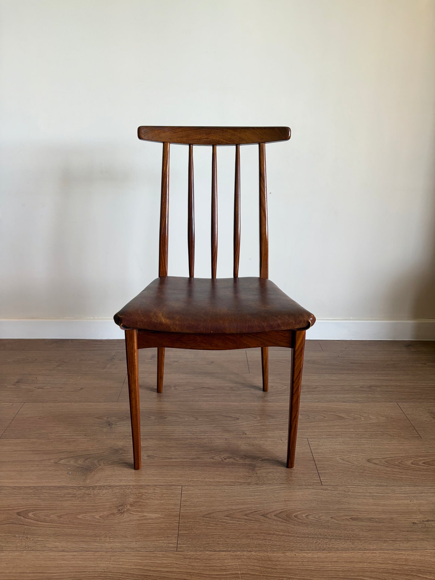 Three Teak Dining Chairs by John Herbert for A. Younger Mid-Century Modern Refurbished - Excellent Condition