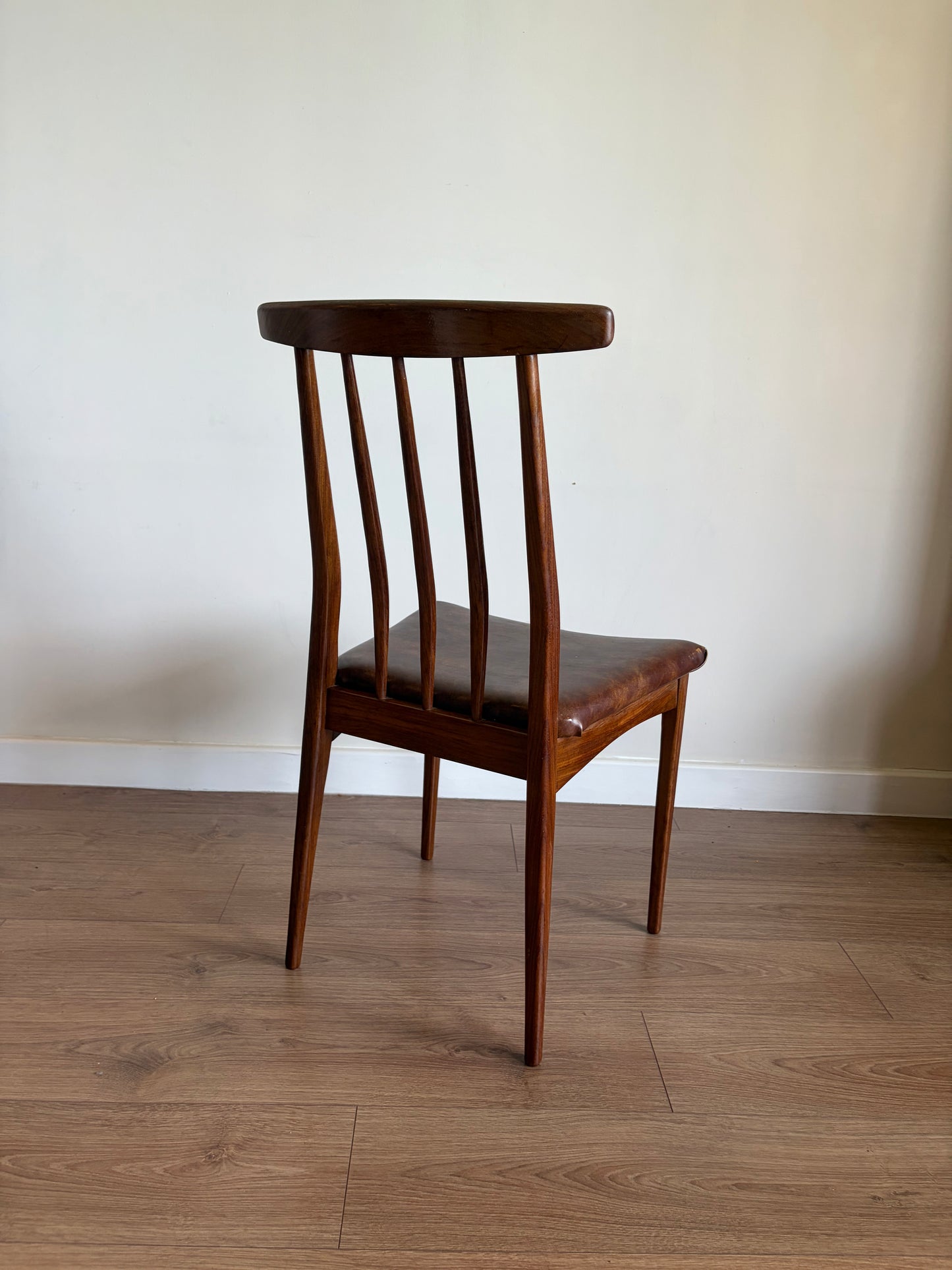 Three Teak Dining Chairs by John Herbert for A. Younger Mid-Century Modern Refurbished - Excellent Condition