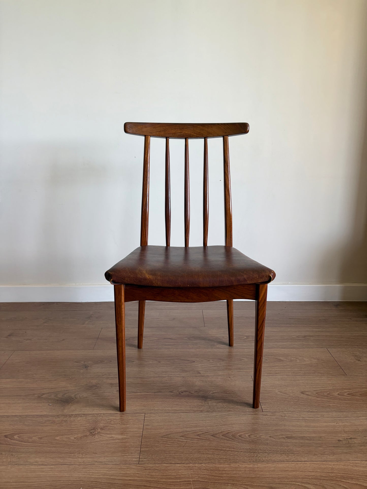 Three Teak Dining Chairs by John Herbert for A. Younger Mid-Century Modern Refurbished - Excellent Condition