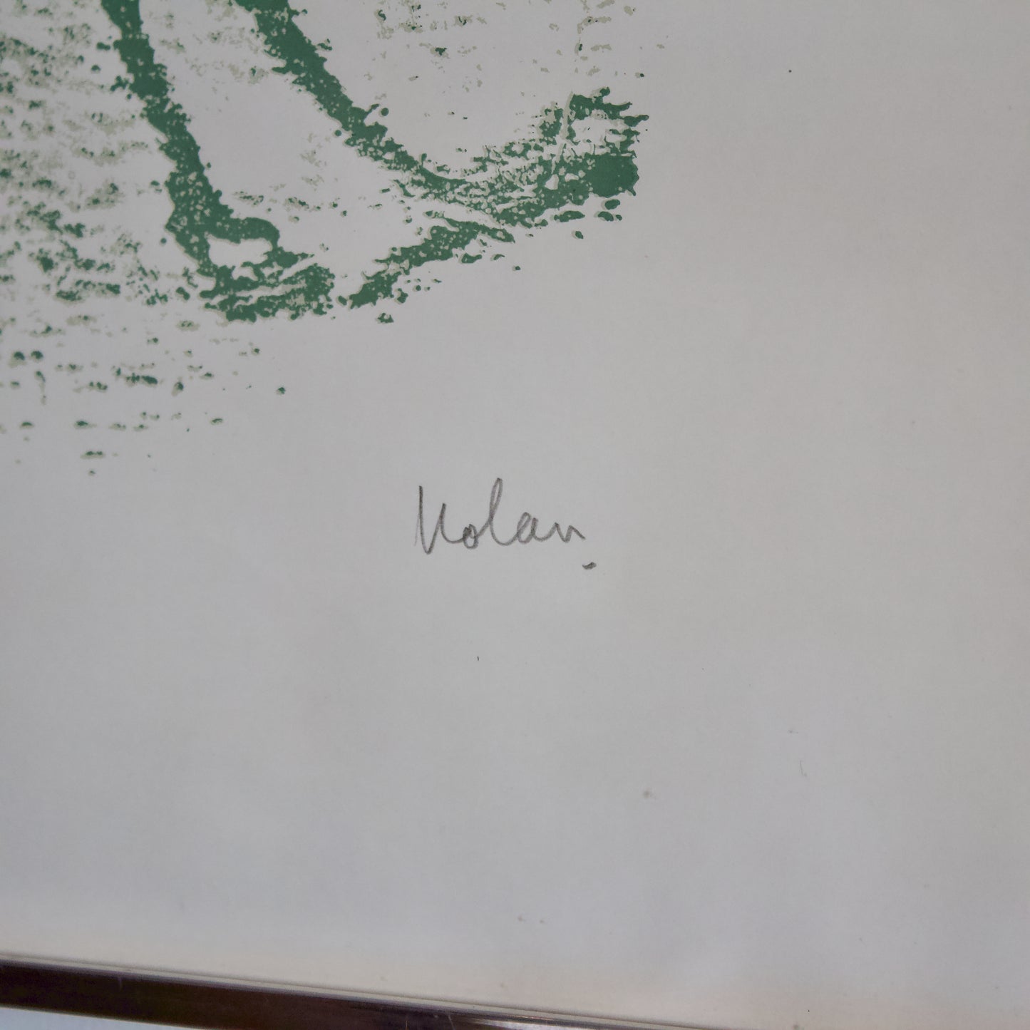 Rare Vintage Sidney Nolan (1917-1992) Screenprint 'Woman' Signed and Framed, Very Limited Edition 1960s