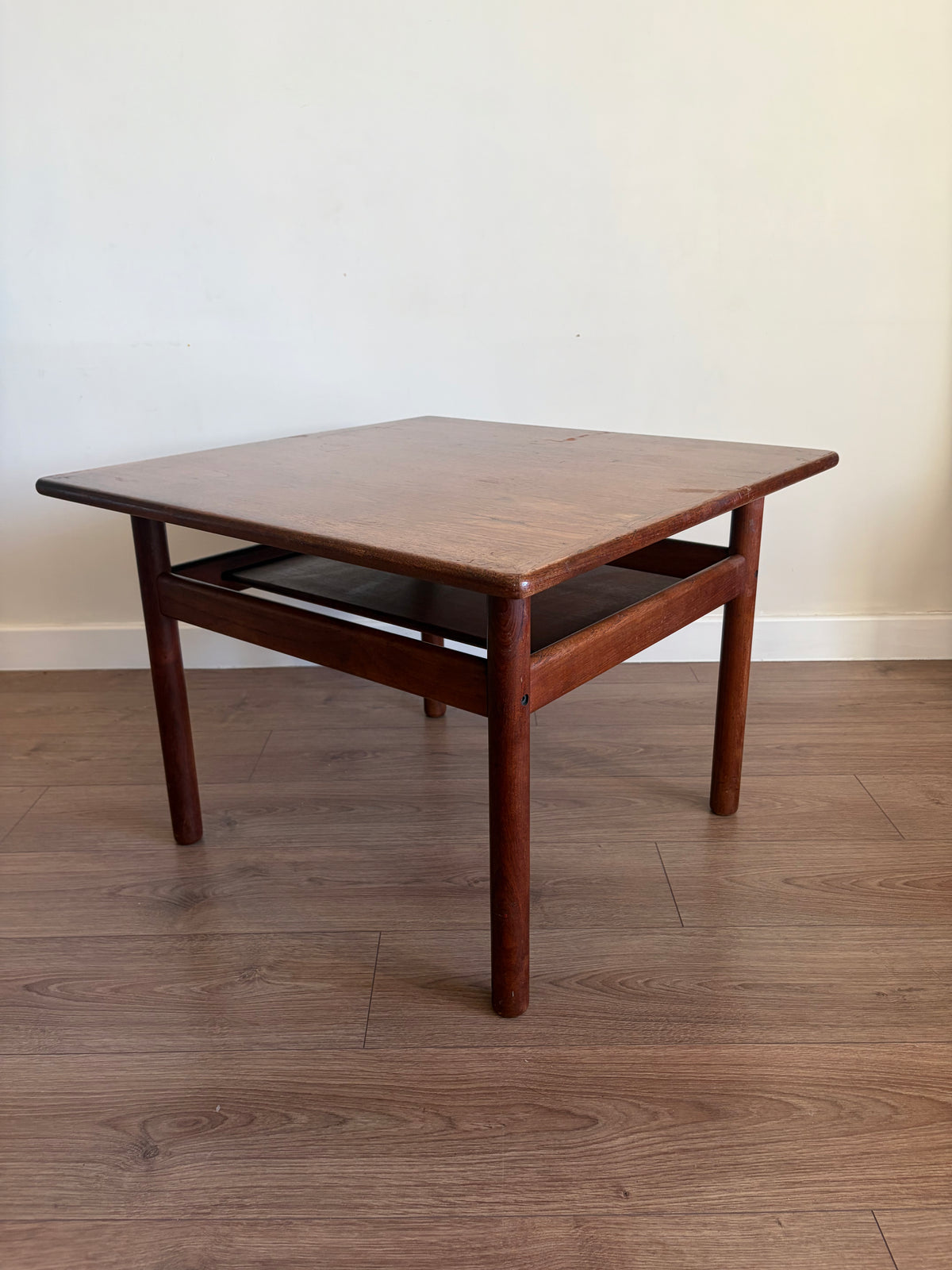 Teak Danish Mid-Century Coffee Table from Trioh Møbler - Refurbished in Excellent Condition