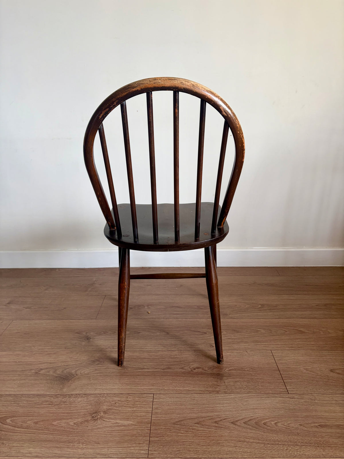 Four Ercol 370 Windsor Dining Chairs Mid-Century Modern Refurbished - Good Condition