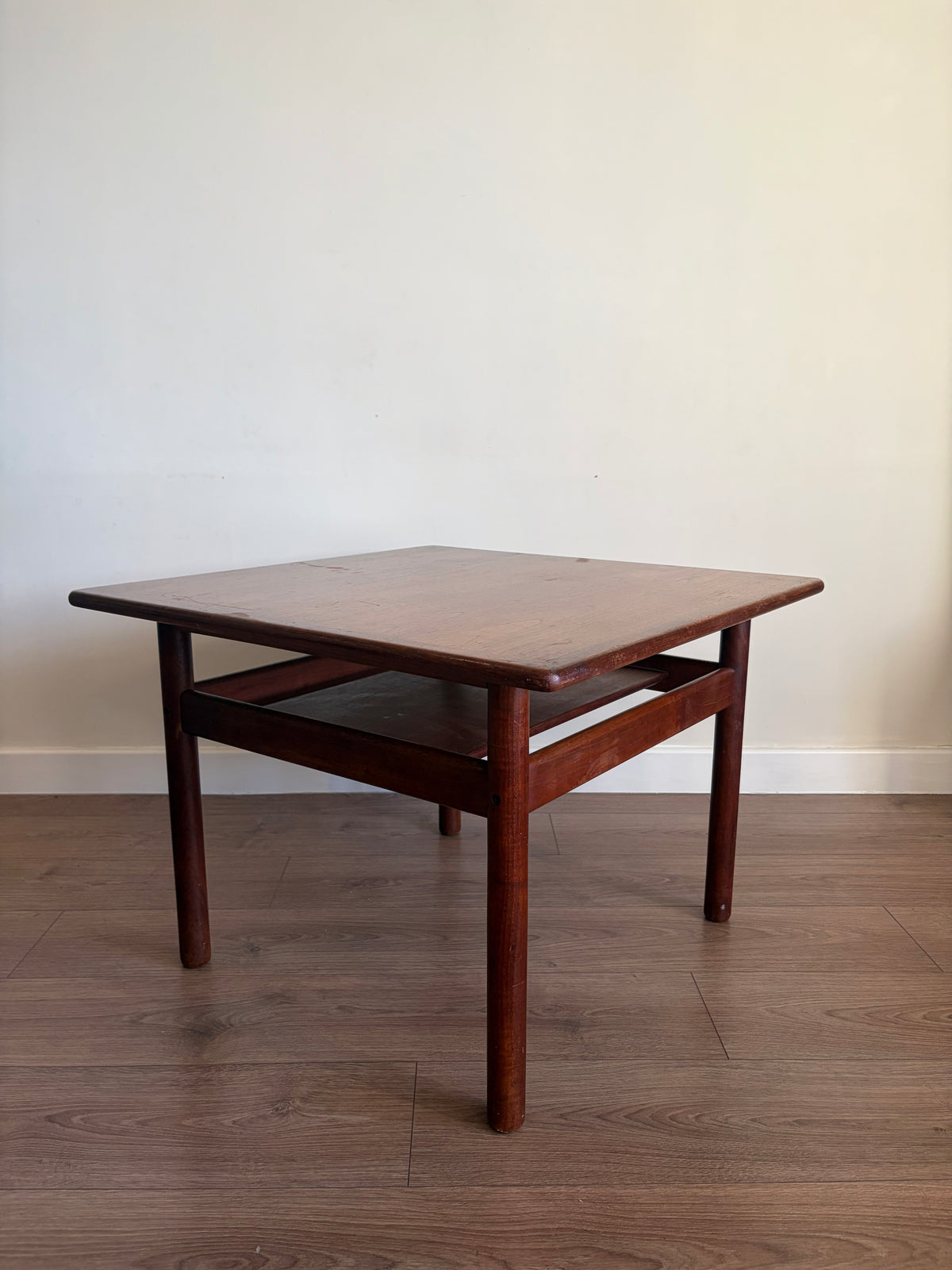 Teak Danish Mid-Century Coffee Table from Trioh Møbler - Refurbished in Excellent Condition